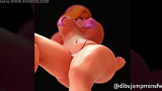 Piper's Big Ass And Tits Bounce Wildly In Her Super Horny Dance Routine