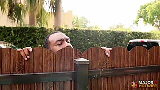karina valentina gags on rome majors' huge bbc before doggy pounding