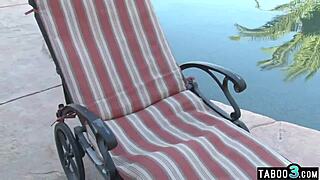 blonde teen niki snow begs bbc stepdad to pound her poolside pussy