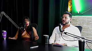 hey, french guy meets brazilian swinger... now he's easing into liberal menage with cherie watching?