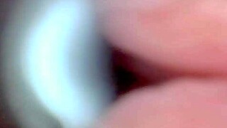 whoa endoscope catches my cock exploding cum deep inside her sloppy hole