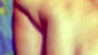 spying on my hot colombian neighbor babe she spots me and invites me to fuck her tight pussy