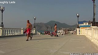 Hey, I'm riding naked through public streets, flashing total nudity everywhere!