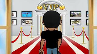 Olivia Juggs' huge melons bounce as she slurps my bbc pov quickie blowjob