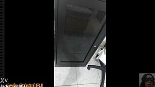 naughty brazilian housewife flashes juicy shaved pussy close up