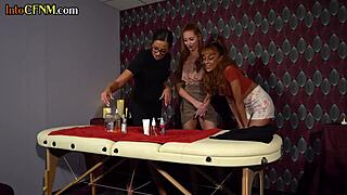 british femdom babes command cfnm deepthroat group massage sucking hard