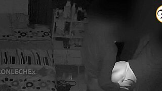 stepmom interrupts masturbation rams dick up her fat ass on security cam