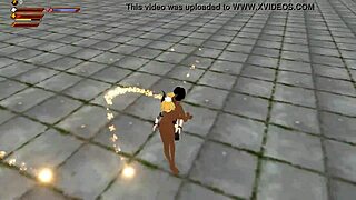 3D Hentai Femdom University Game Features Bowsette's Intense Fight Sex Gameplay