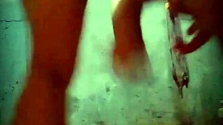 Girl pauses in toilet for private moment