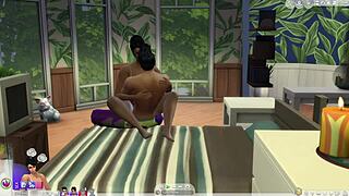 whoa cardi b's sims 4 sextape closeup pussy play got me goin