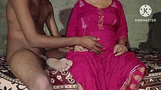 hot desi indian stepbrother fucks sister-in-law raw in bedroom