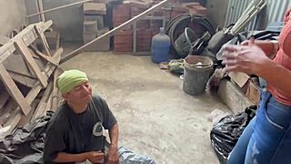 This Bricklayer Fucked Me Hard for Being a Horny Slippery Whore