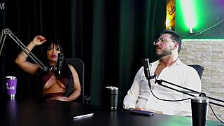 hey, french guy meets brazilian swinger... now he's easing into liberal menage with cherie watching?