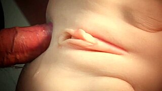 Double penetration stretches her tight white ass wide open