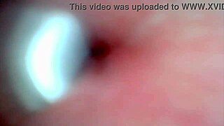whoa endoscope catches my cock exploding cum deep inside her sloppy hole