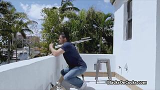 WOW! Black Bikini Bombshell Takes Monster Thick Cock Hardcore!