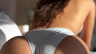 early morning latina wakes him with perfect reverse cowgirl ride till hot cumshot bliss.