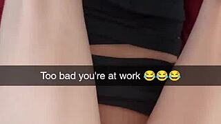 Richelle Rose Fucks Hard Cheating Neighbor Snapchat While Husband Works