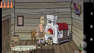 fuckerman speedruns russian village, what a wild chase! 🚀😂