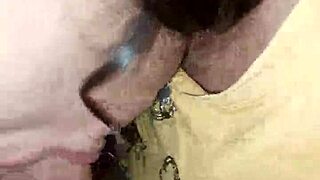 Latina Submissive Sucks Fat Cock with Titty Fuck and Creampie Finish