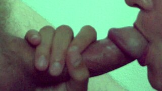 haze haze's slow motion closeup cock suck tempts you