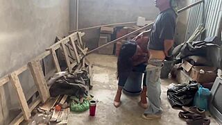 This Bricklayer Fucked Me Hard for Being a Horny Slippery Whore