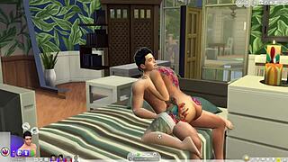 whoa cardi b's sims 4 sextape closeup pussy play got me goin