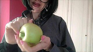 Chantalchannel Strips Hot in Man Dress Ripping Panties for Teasing Pussy Show