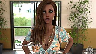Brunette Law Student with Big Tits Gets Horny Roleplay Pussy Pounded Close Up!
