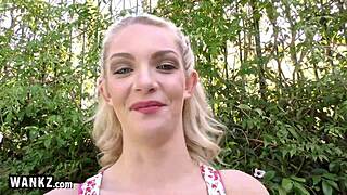 Hot Blonde Teen 18+ Pounded Hard in Casting with Cumshot Finish!
