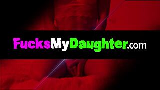 Filthy Rich Handsy Under Table Breakfast Then Pounds Stepdaughter Madi Collins Doggystyle