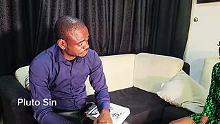 Petite Church Babe Gets Bent Over By African Pastor For Deliverance Ride