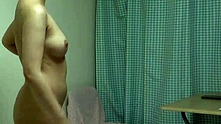 wanna see this big boobed japanese stewardess strip her uniform and shower her wet pussy?