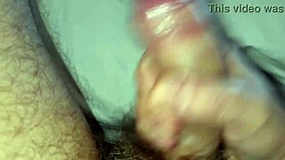 woke up horny as hell this morning jerked off emptying my huge balls with a massive cumshot damn