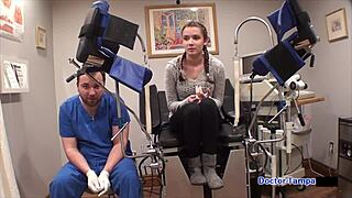 dr tampa pushes naomi alice to epic orgasms with her big clit gaping wide