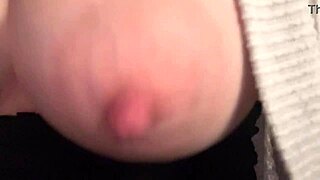 whoa, super horny artemisia love flashes those juicy big tits 😍 slow mo tease