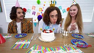 My virgin pussy urges stepdad to surge deep inside!