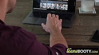 Horny Sarah Wakes Master For Deep Sucking And Bent Over Big Cock Pounding!