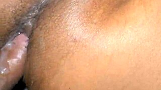 Chickens wake up as peruvian stud enters bedroom slamming big ass ebony couple close up
