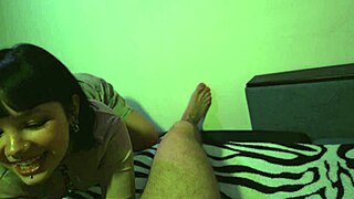 Homemade brunette teen pov piercings tattoo blow monster cock