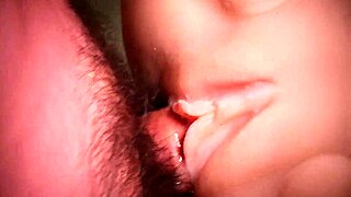 i didn't expect to cum so soon from that tight shaved pussy double penetration