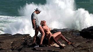 i crave blonde tarra white big tits shaved pussy beach sex anal finger doggystyle cowgirl deepthroat