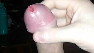 Trans Temptation Builds as She Strokes Smoothly to Climax