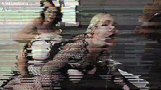 vittoria divine and her lesbian buddy lick asses then fist anally for huge gapes pee cocktail squirt