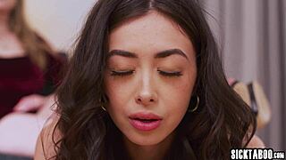 Chloe Surreal toyed hard by dominant big tits boss Octavia Red 👩‍💼🍑💦