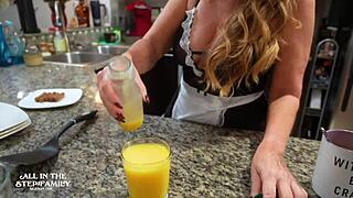 i wake up horny and fuck my curvy blonde stepmom kymber leigh missionary pov deepthroat all morning - step family scene 2of3