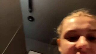 she went extreme squirting right there in the gym after fingering frenzy