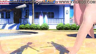 Megurine Luka and Meiko Pose Nude as Big-Tit Goddesses in Summer Idol Mod