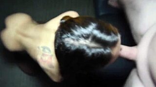 thai ladyboy fujiko takes bareback anal pounding with cumshot finish