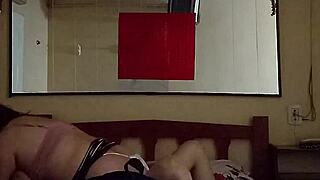 who's ready to watch this curvy blonde milf ride cock wildly in motel stockings?